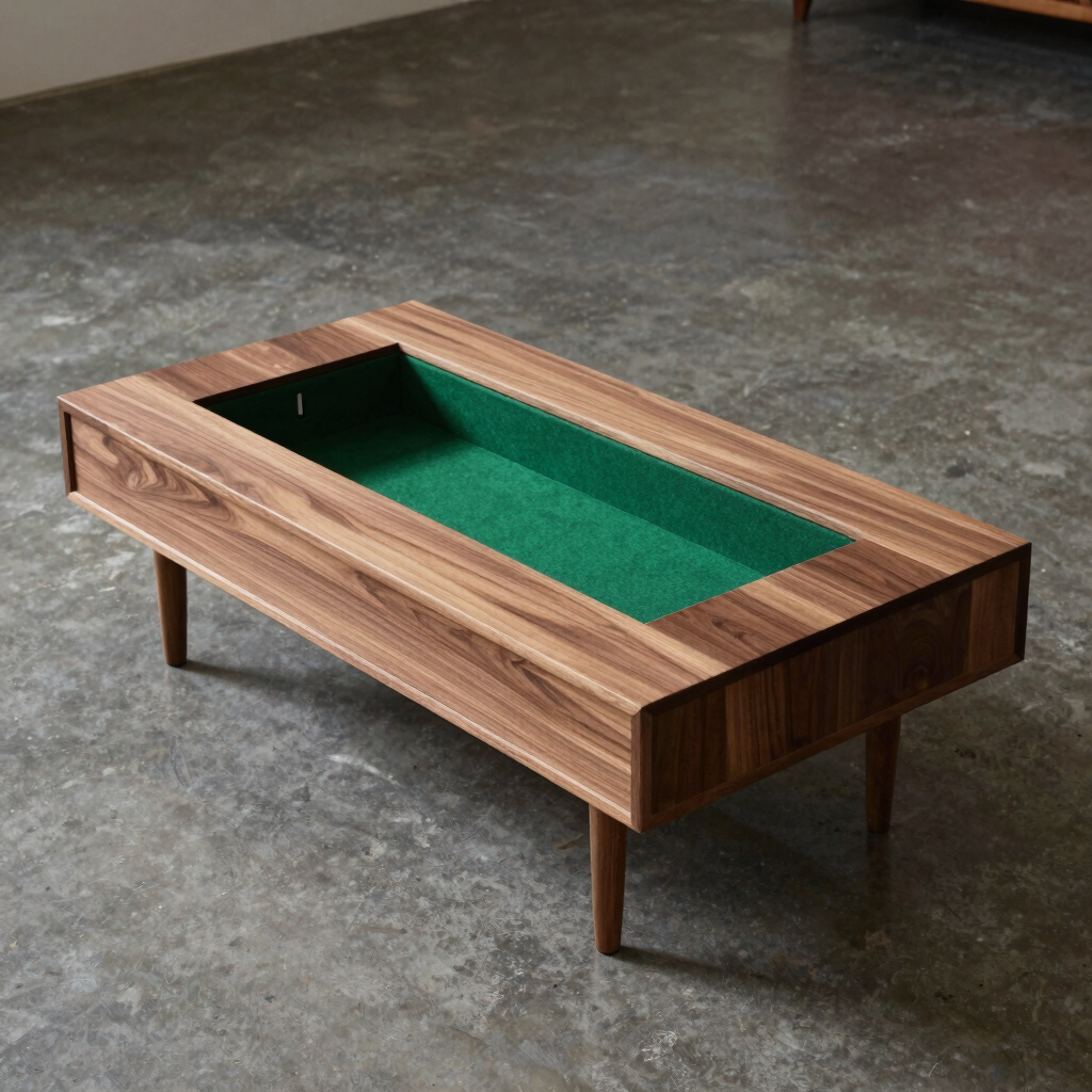 The Sentinel Lift-Top Game Table