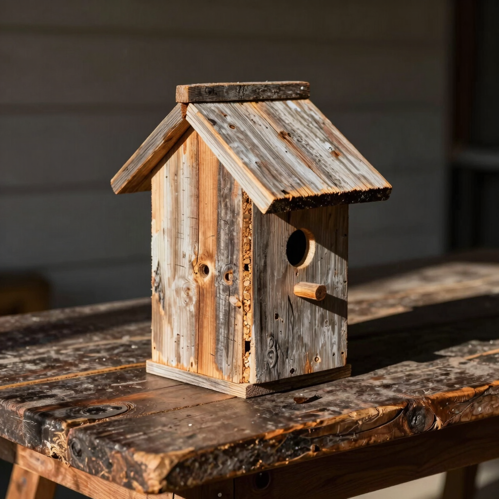 Reclaimed Cedar Bluebird House