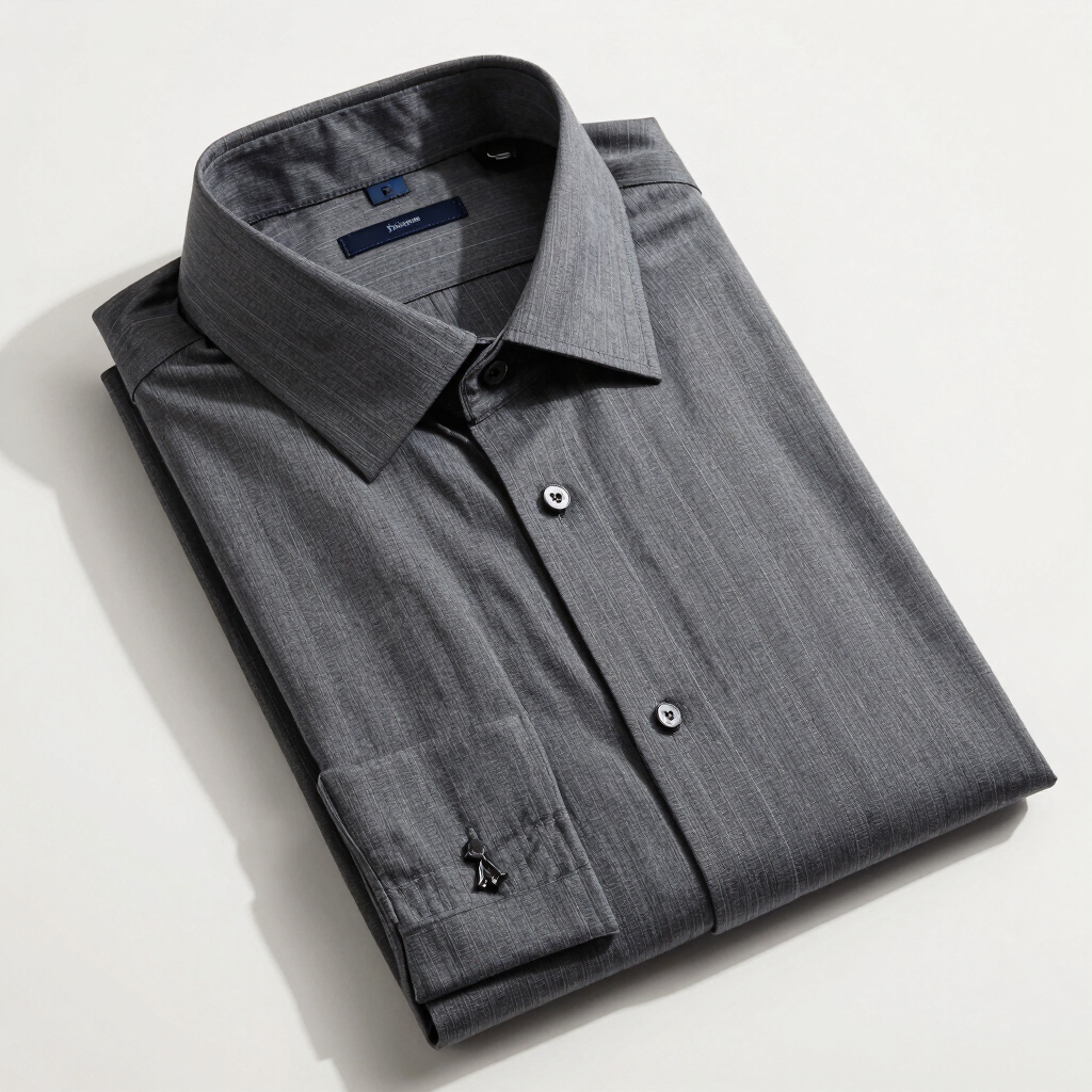 Charcoal Micro Stripe Executive Shirt