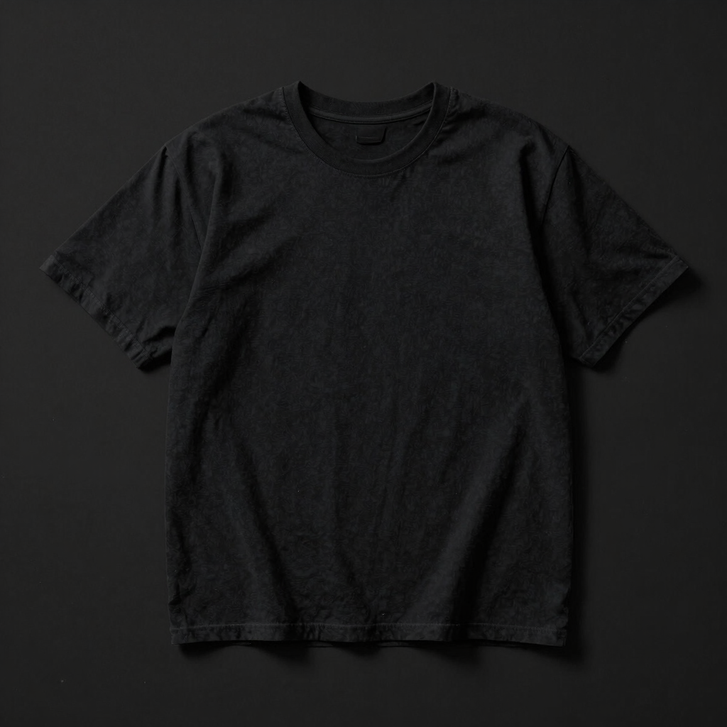 Camiseta Orgánica Over-Sized Blackout