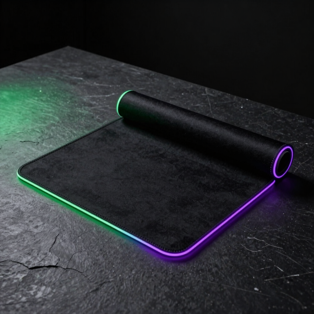 Abyss-Core LED Gaming Mousepad