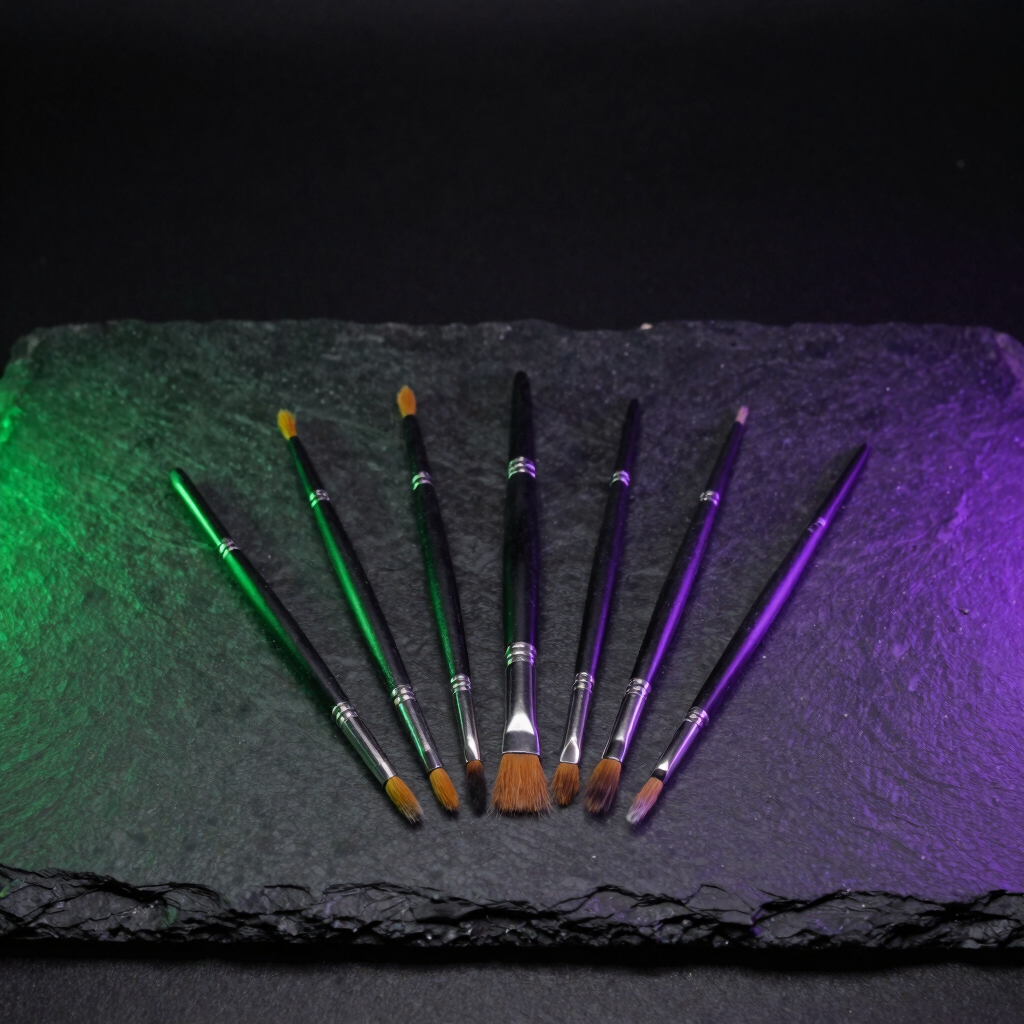 Overdrive Acrylic Paint Brush Set
