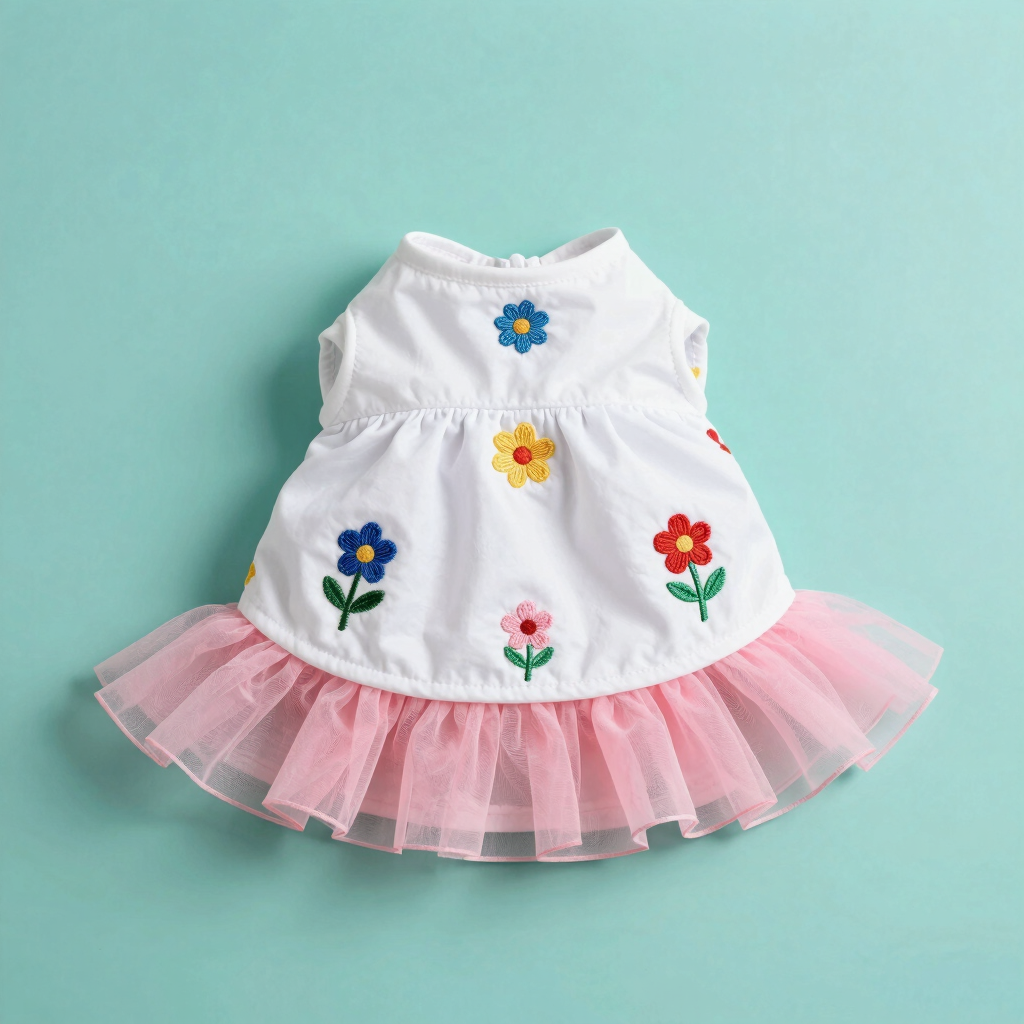 Vestido de Flores Mexicanas