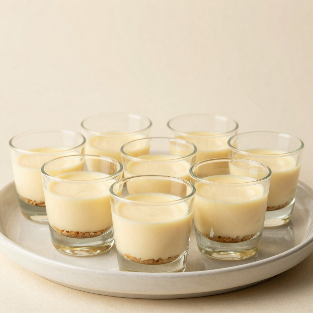 Salted Caramel Cheesecake Shooters