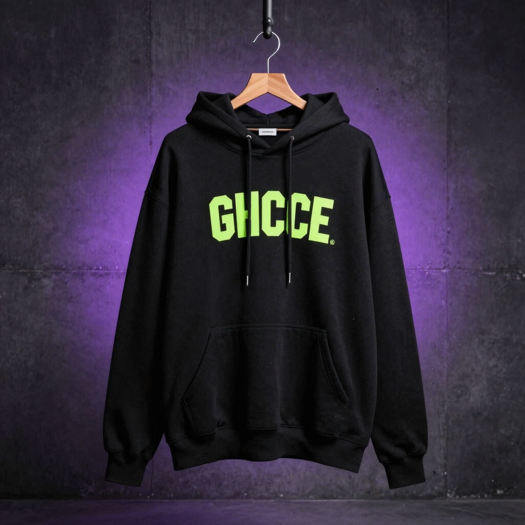 Hoodie Oversized Neo-Tokyo