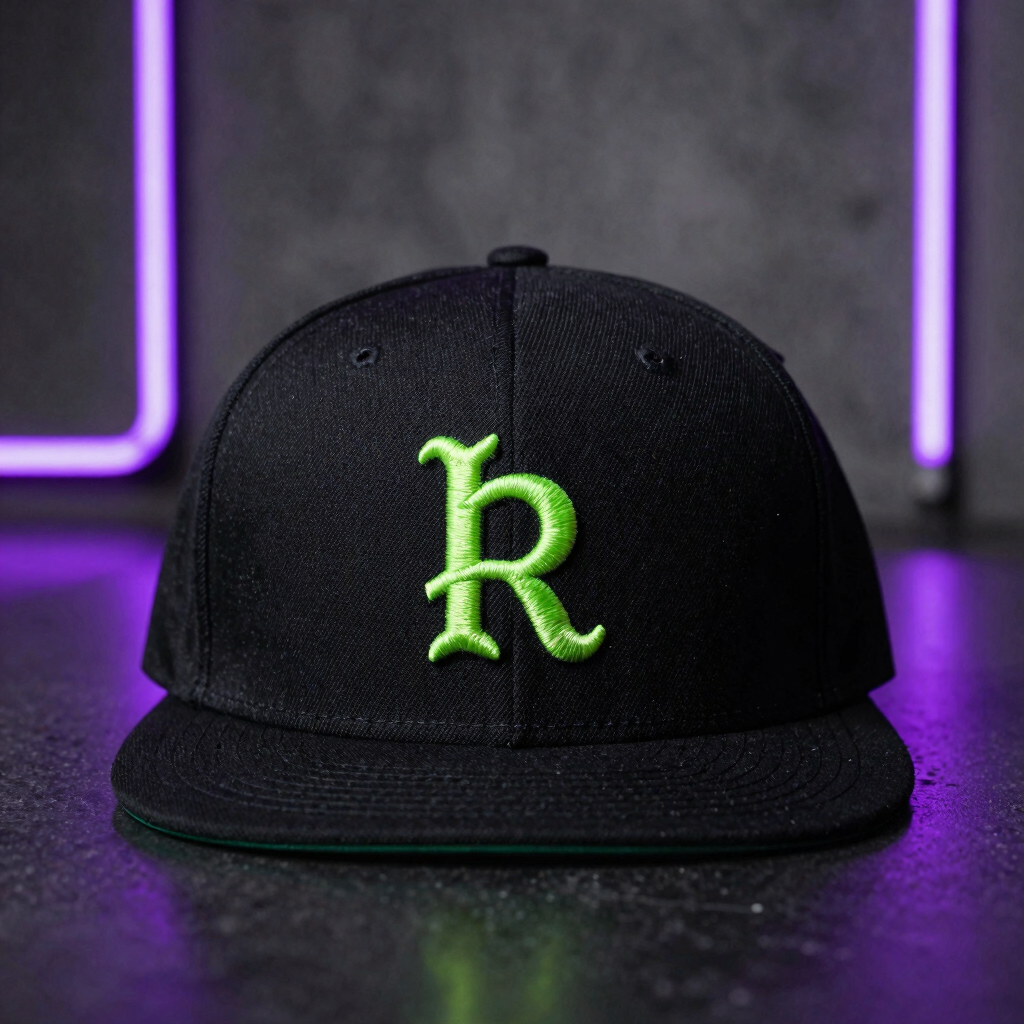 Gorra Snapback Cyber-Neon