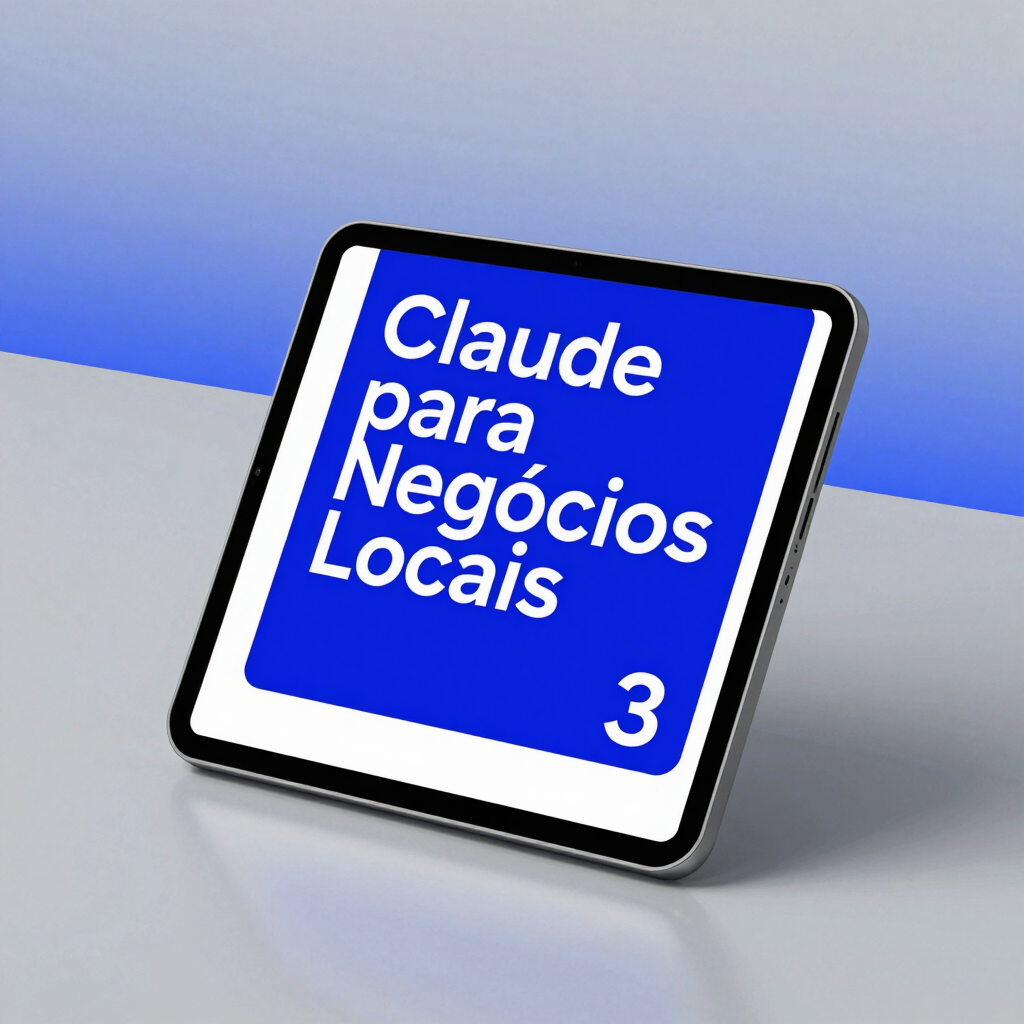 eBook Claude para Negócios Locais: IA na Prática