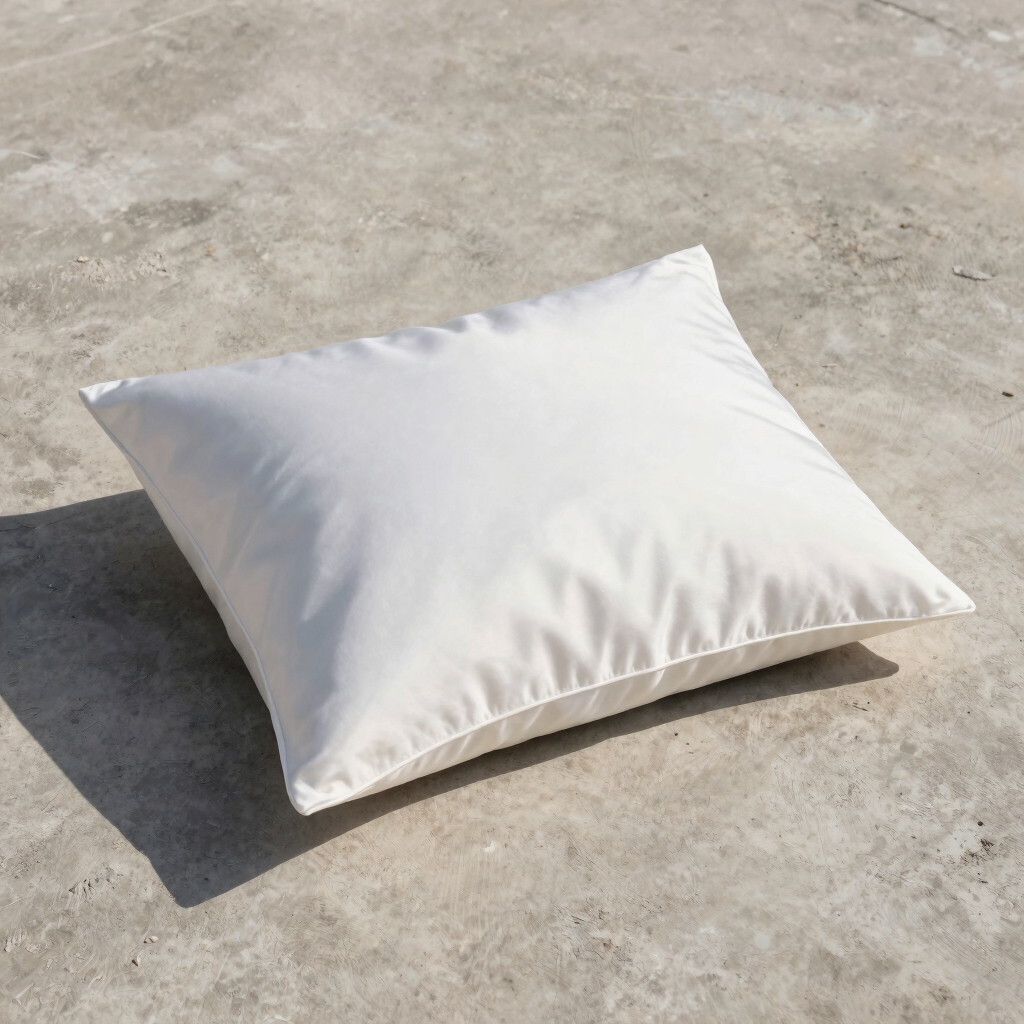 Raw Silk Noil Pillow Cover