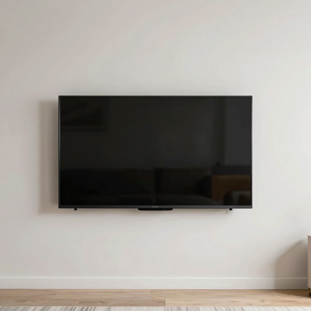 TV Mounting and Wire Concealment