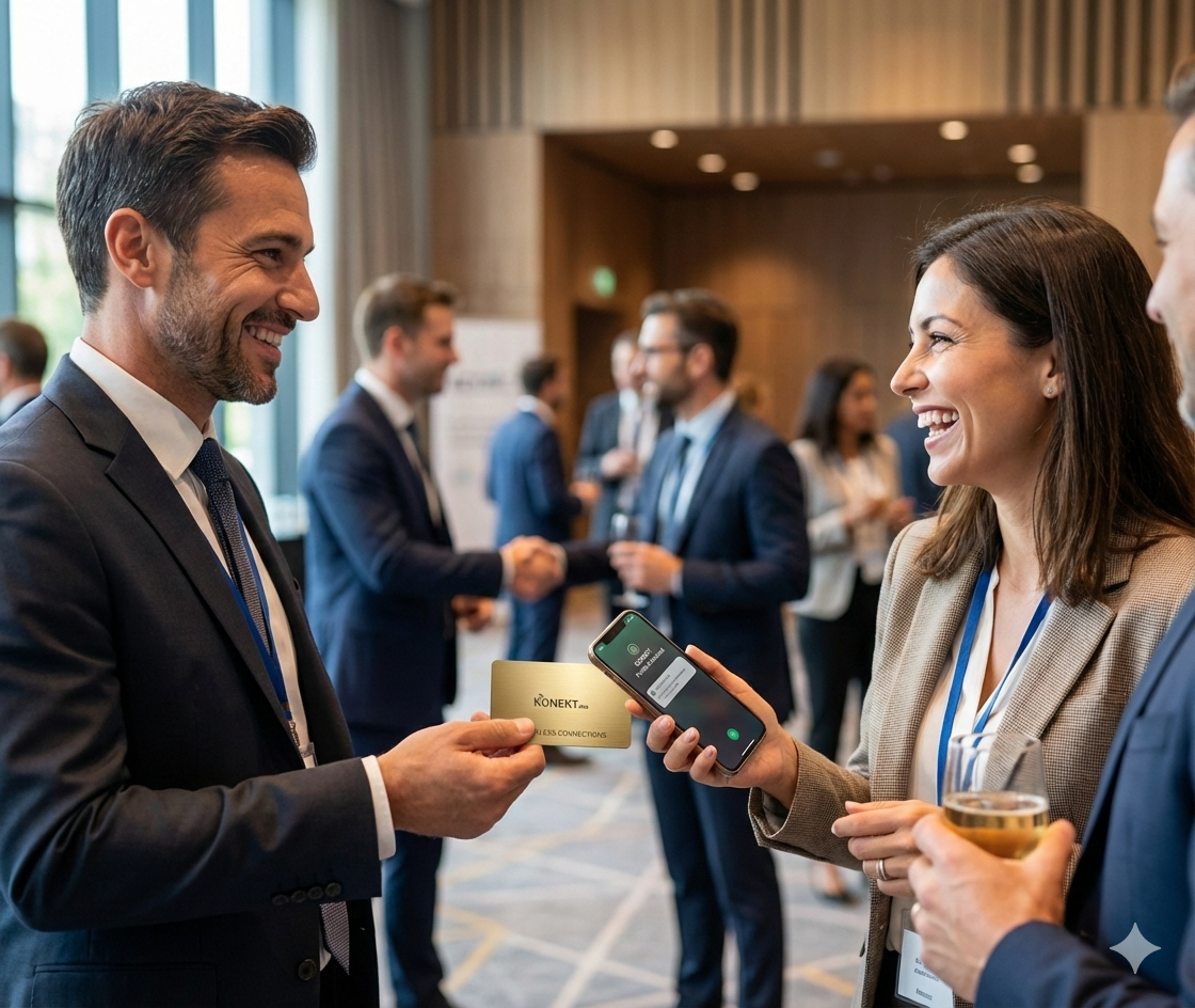 Usage d'une carte NFC dans un cadre professionnel moderne