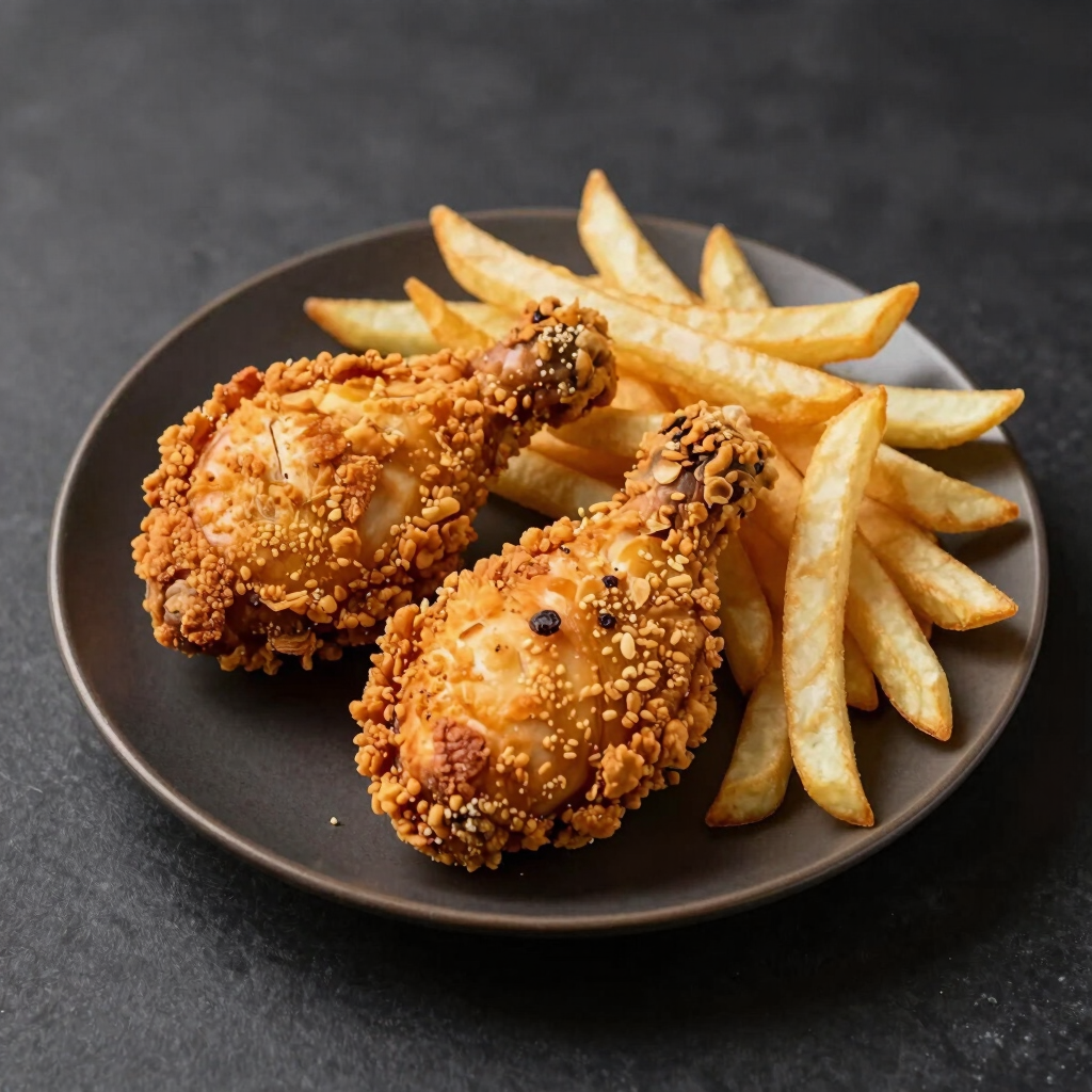 Pollo Broaster Crujiente y Jugoso