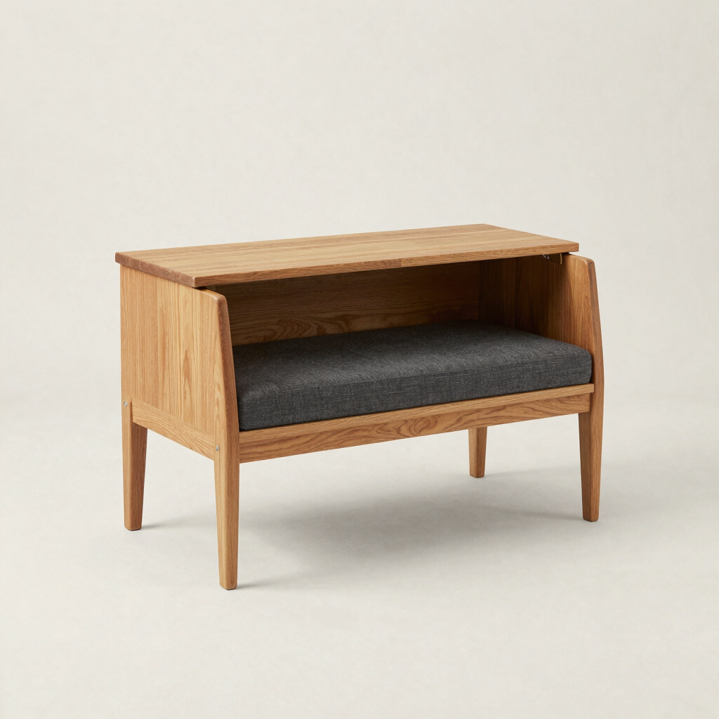 Conduit Upholstered End Bed Bench