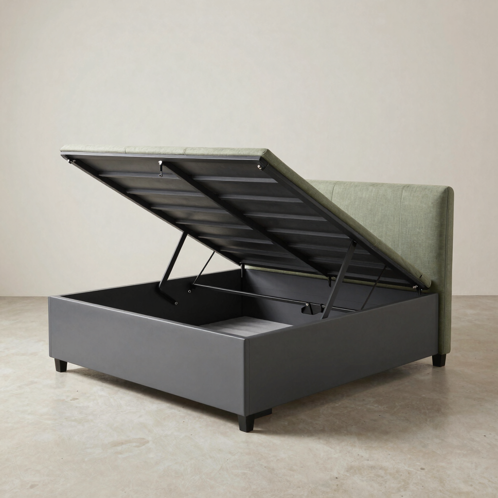 Axis Lift-Up Storage Bed Frame