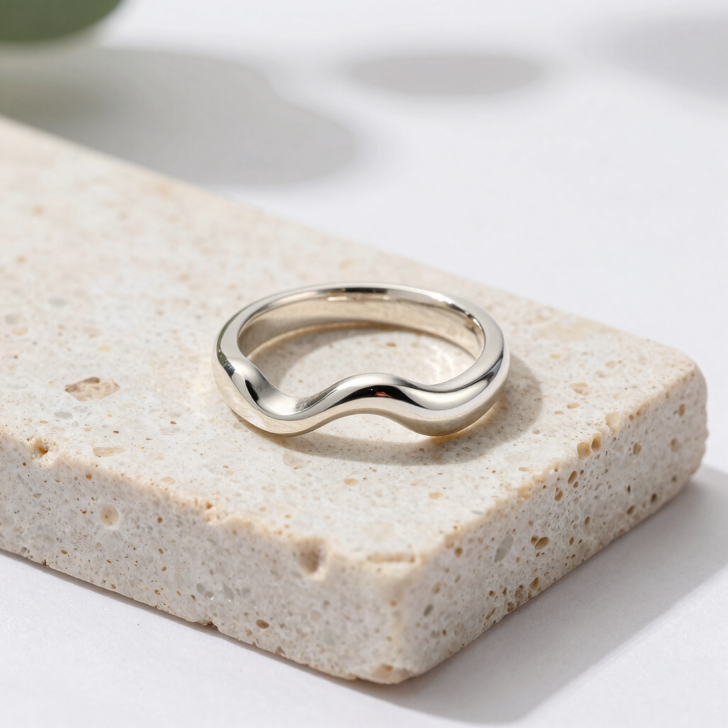 Sculptural Ribbon Ring