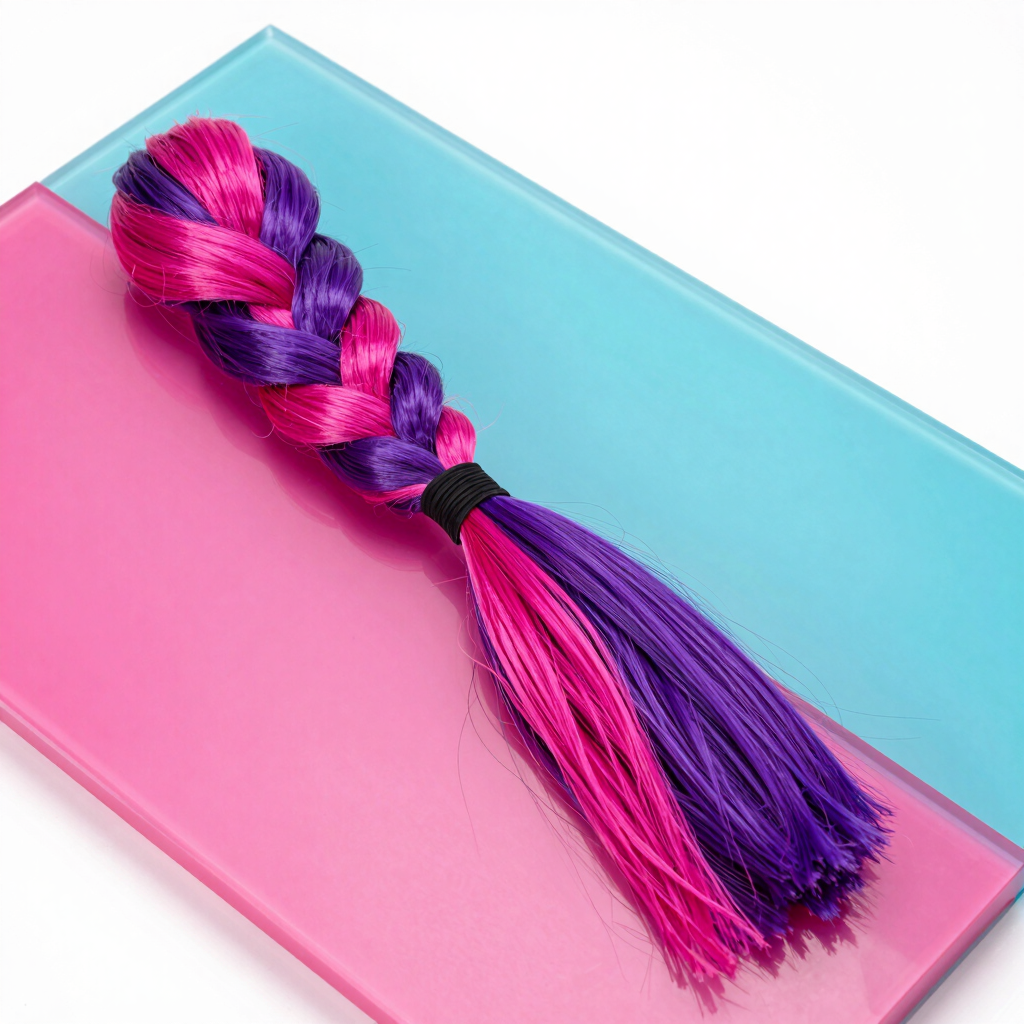 Coleta Kanekalon Fucsia Vibes