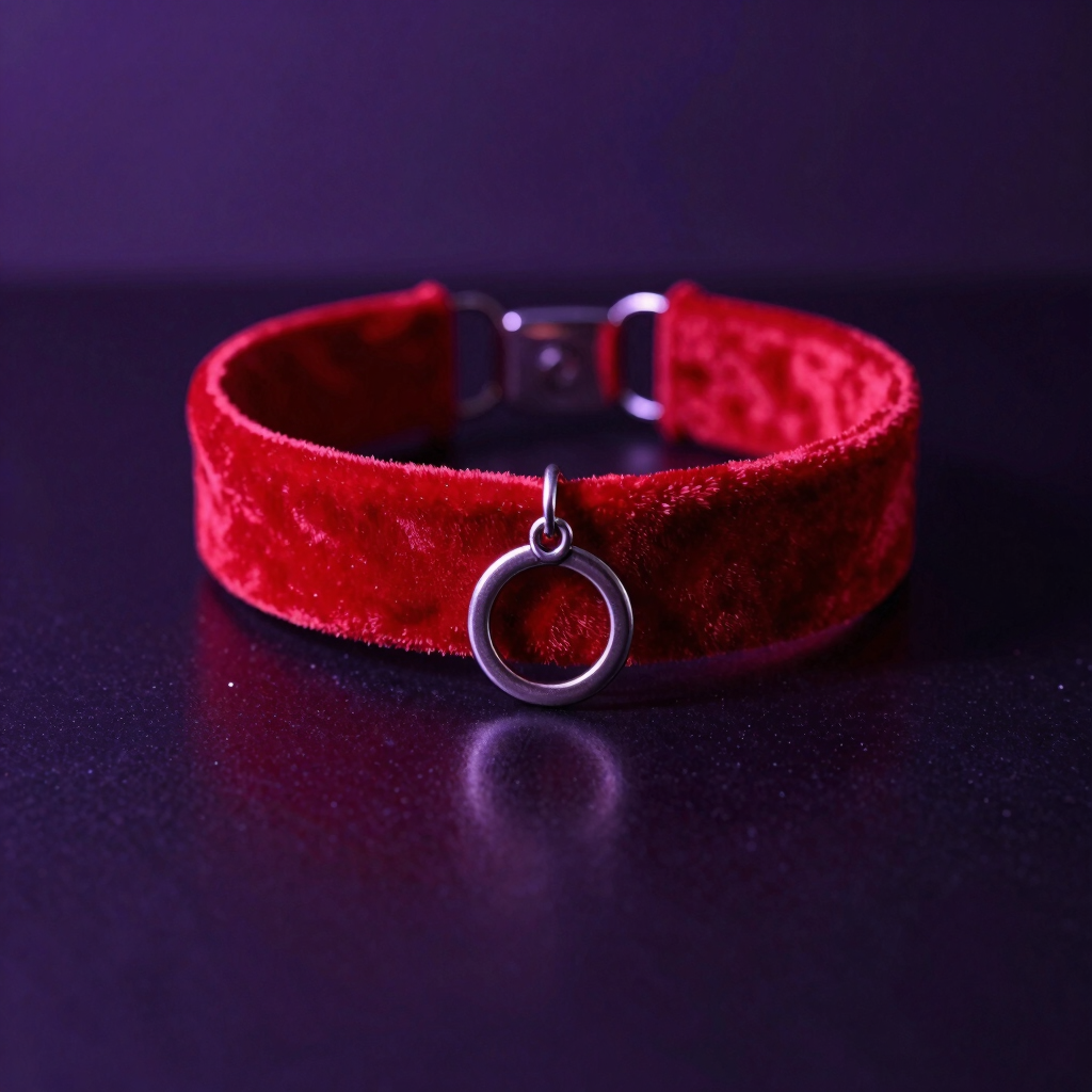 Gargantilla Crimson Velvet