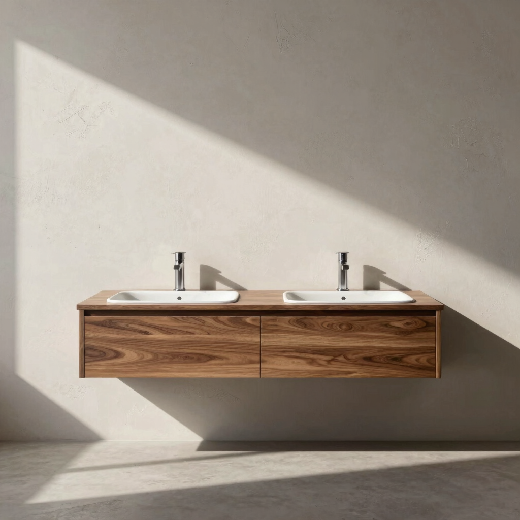Hale Double Walnut Vanity