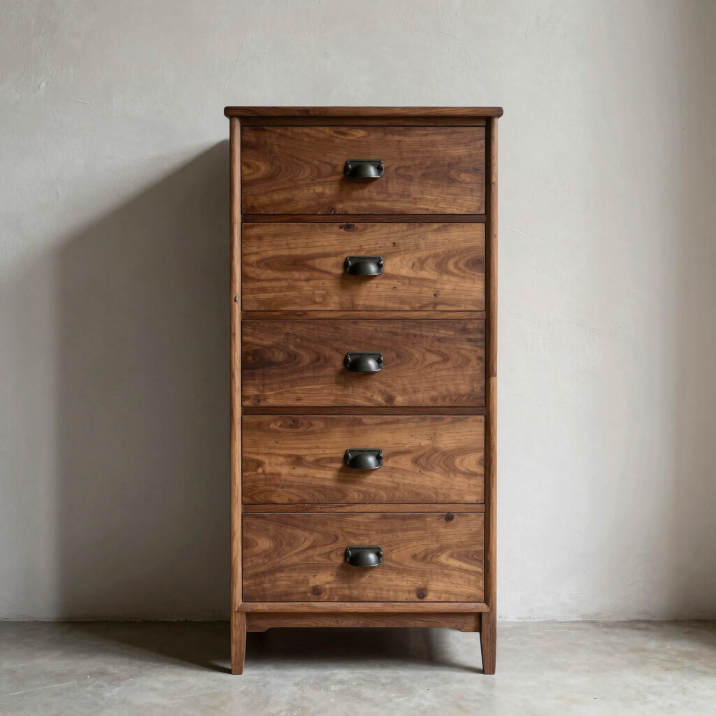 Sunder Distressed Tallboy Chest