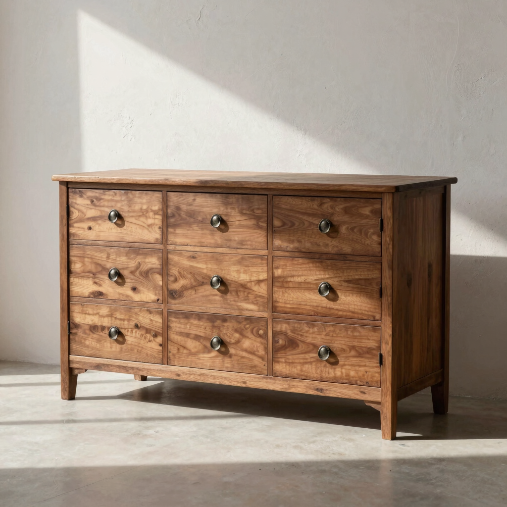 Sunder Six-Drawer Credenza
