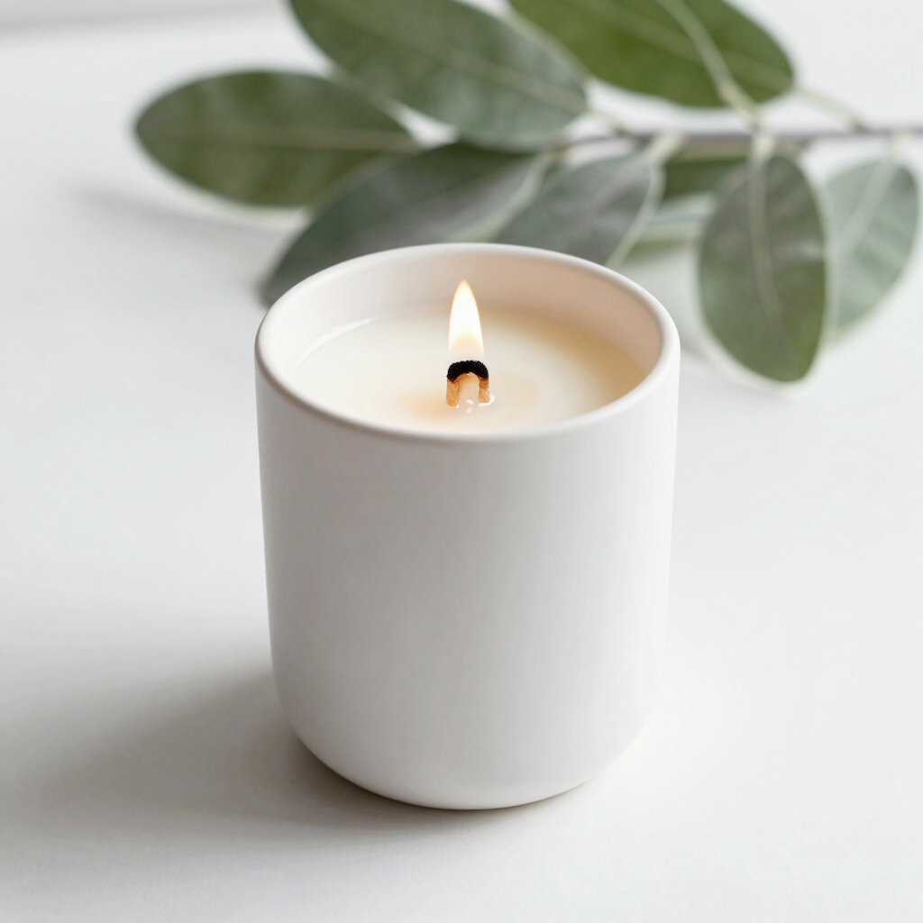 Sandalwood and Soy Wax Candle