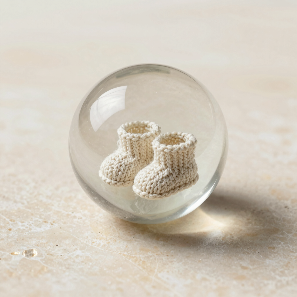 First Steps Keepsake Resin Sphere
