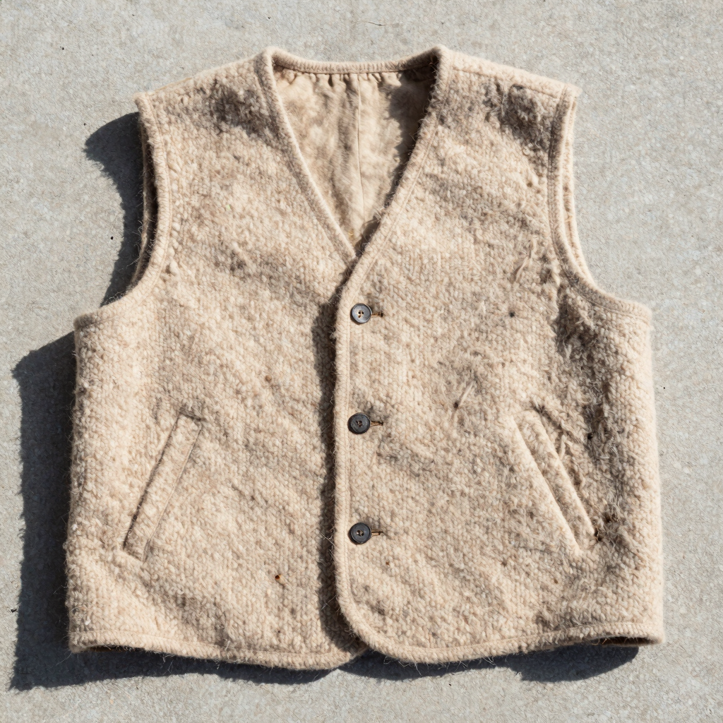 Drafted Wool Field Vest
