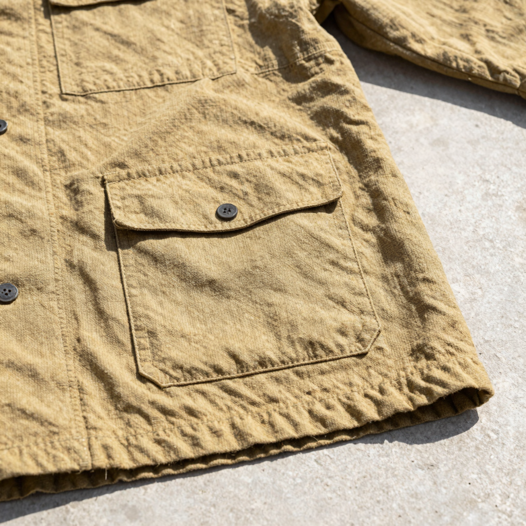 Unspun Hemp Utility Jacket