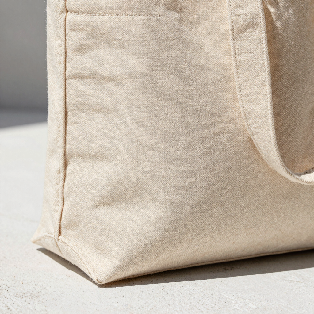 Unbleached Cotton Canvas Tote