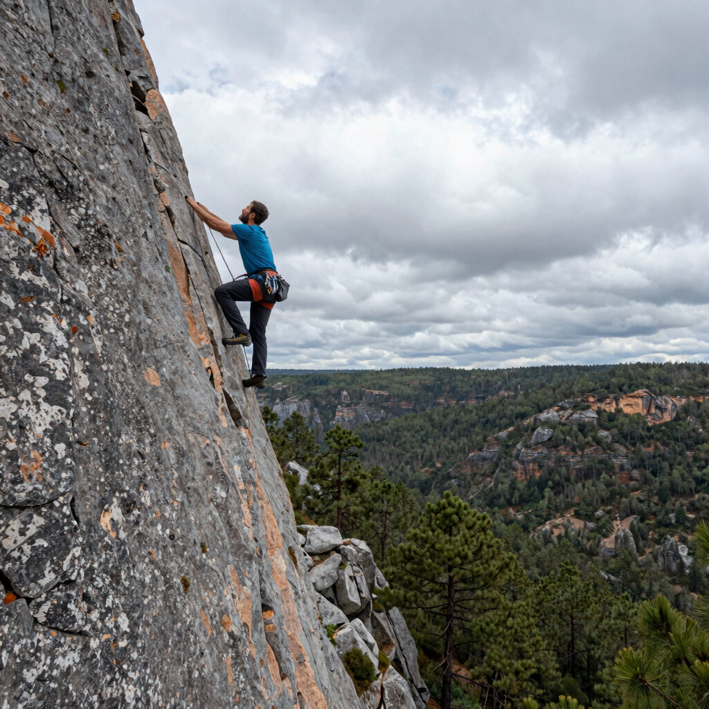 Vía Ferrata en Peña del Cuervo
