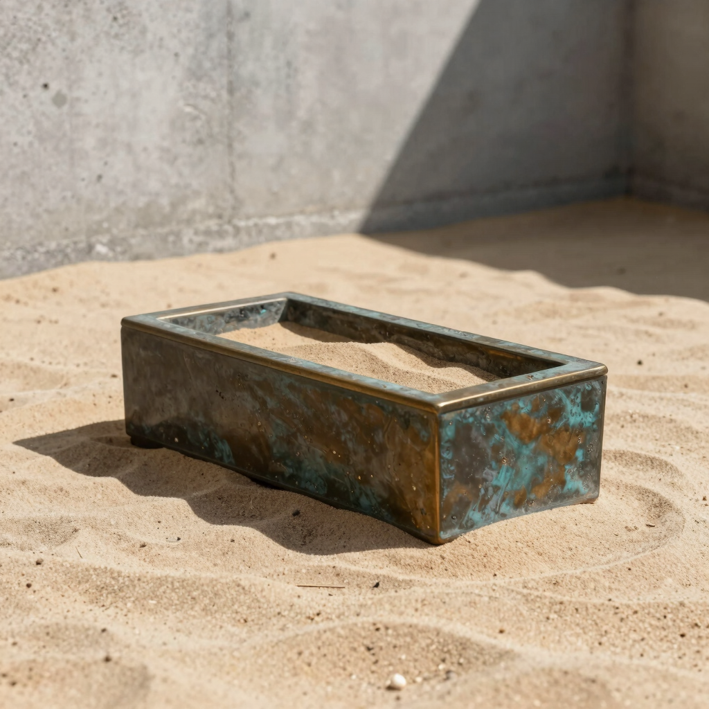 Cast Bronze Incense Block