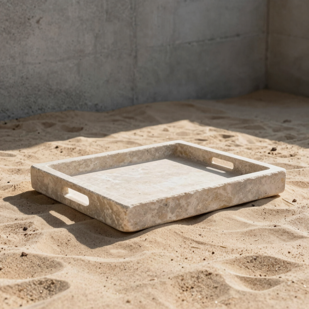 Raw Sandstone Valet Tray