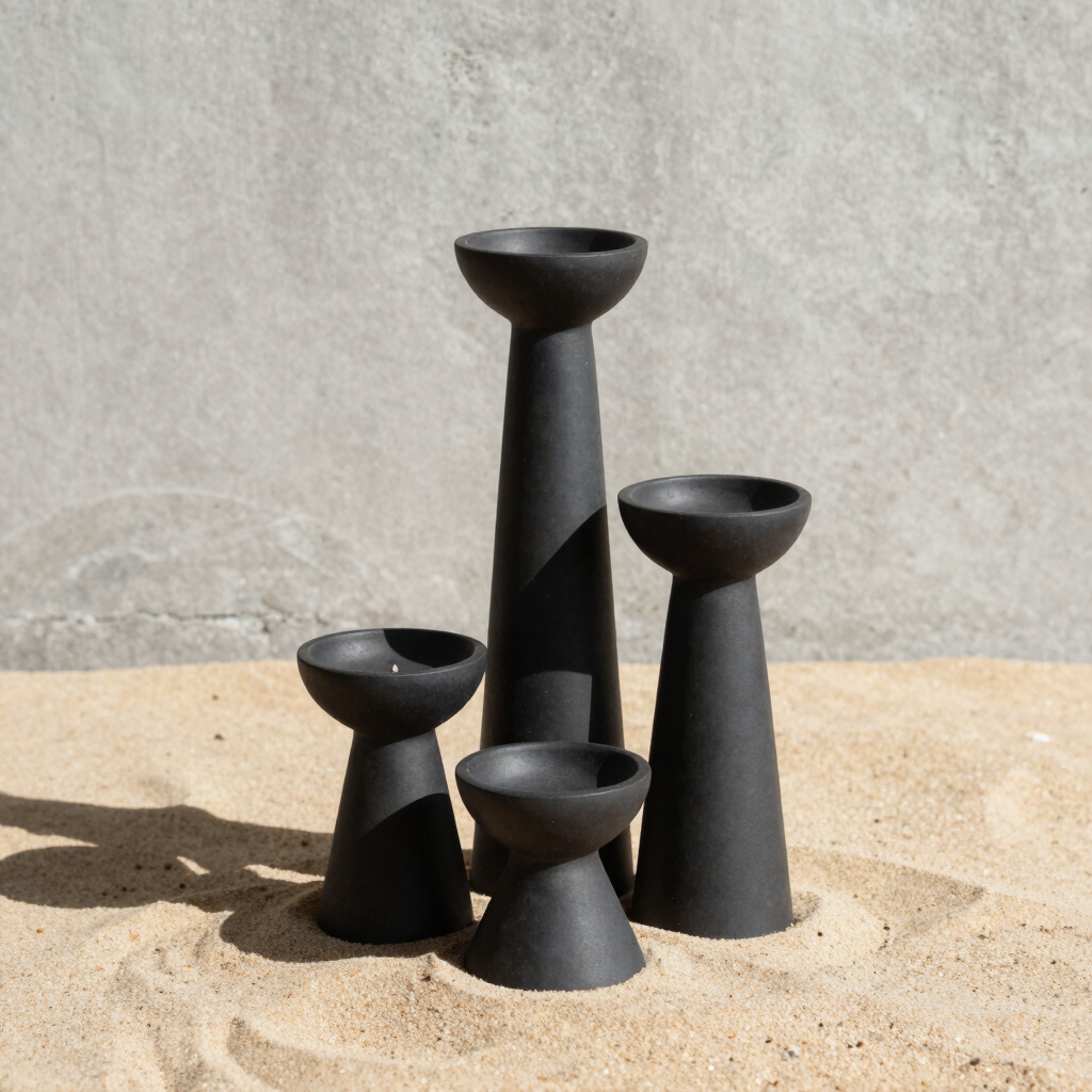 Monolith Triple Candleholder