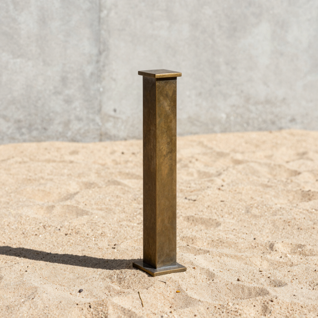 Raw Bronze Pillar Weight