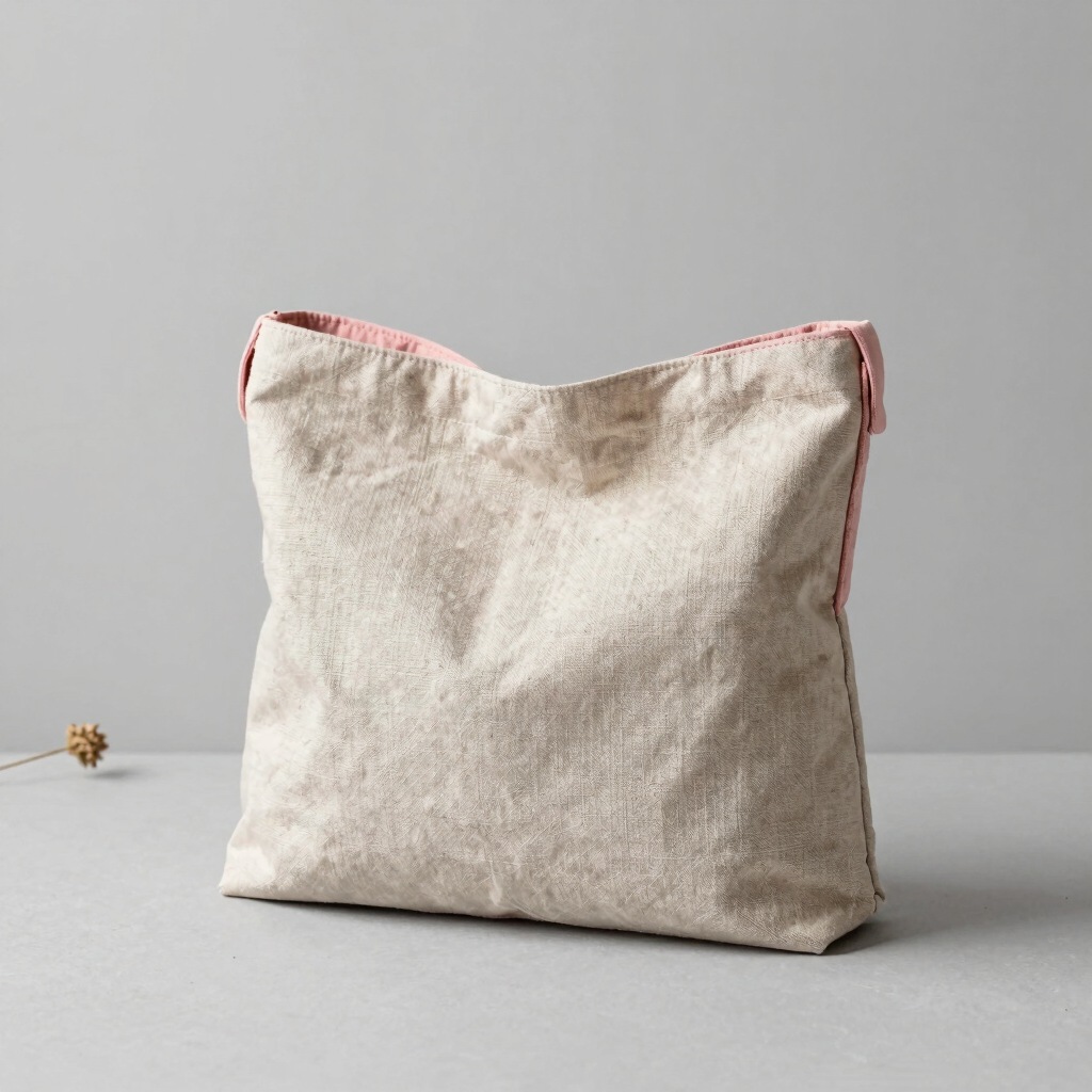 Bolsa de Ombro em Linho Soft