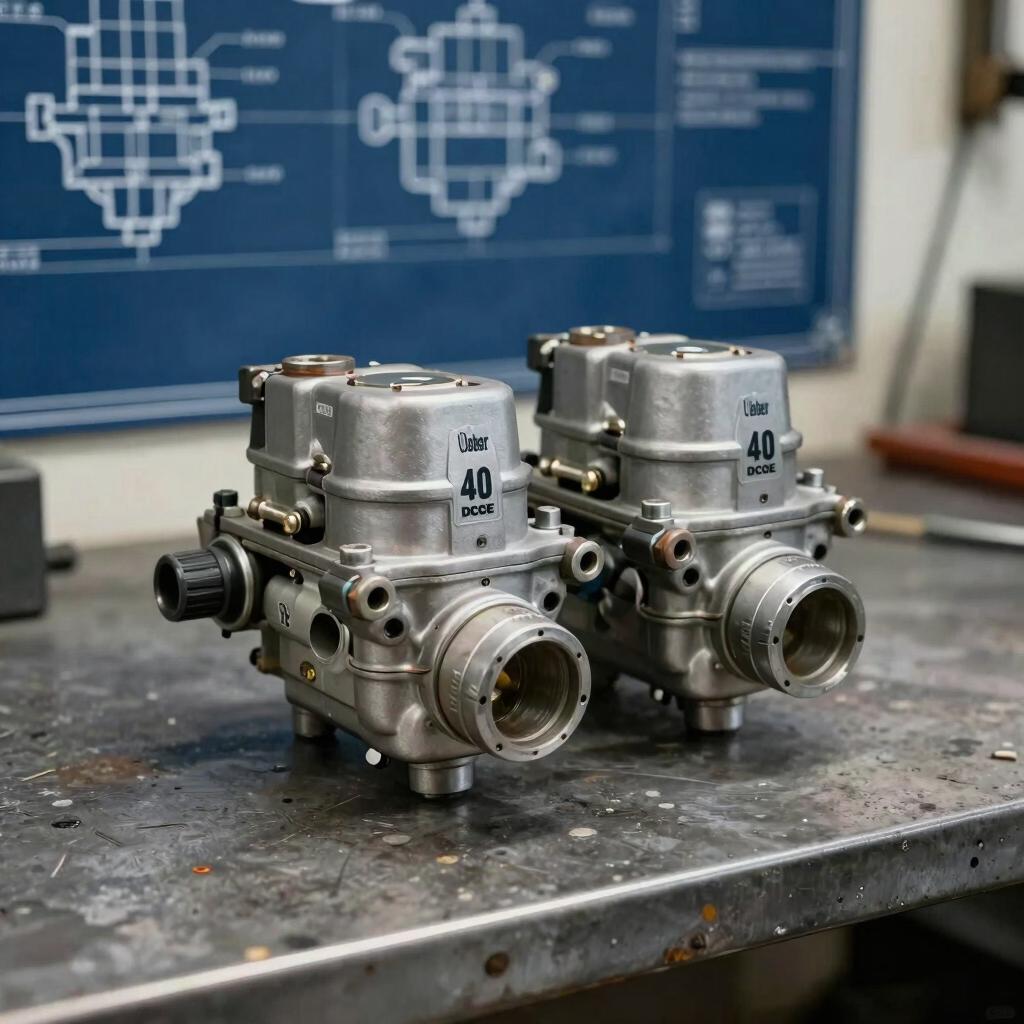 Weber 40 DCOE Carburetors Pair
