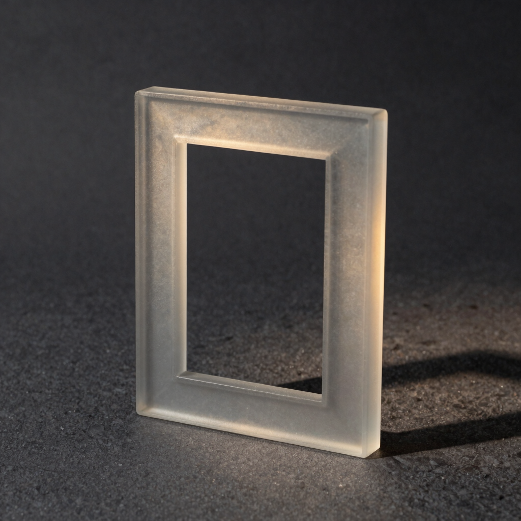 Smoky Quartz Resin Frame