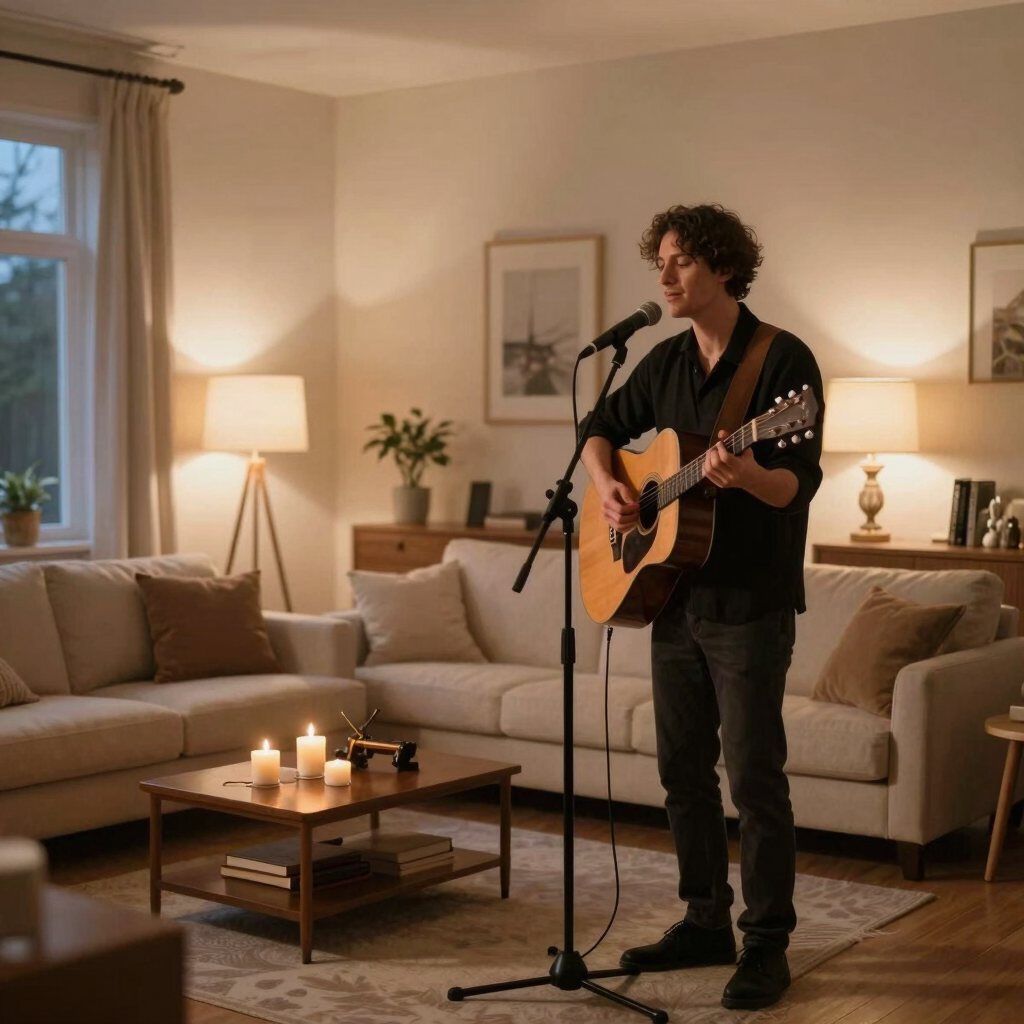 Intimate Living Room Serenade