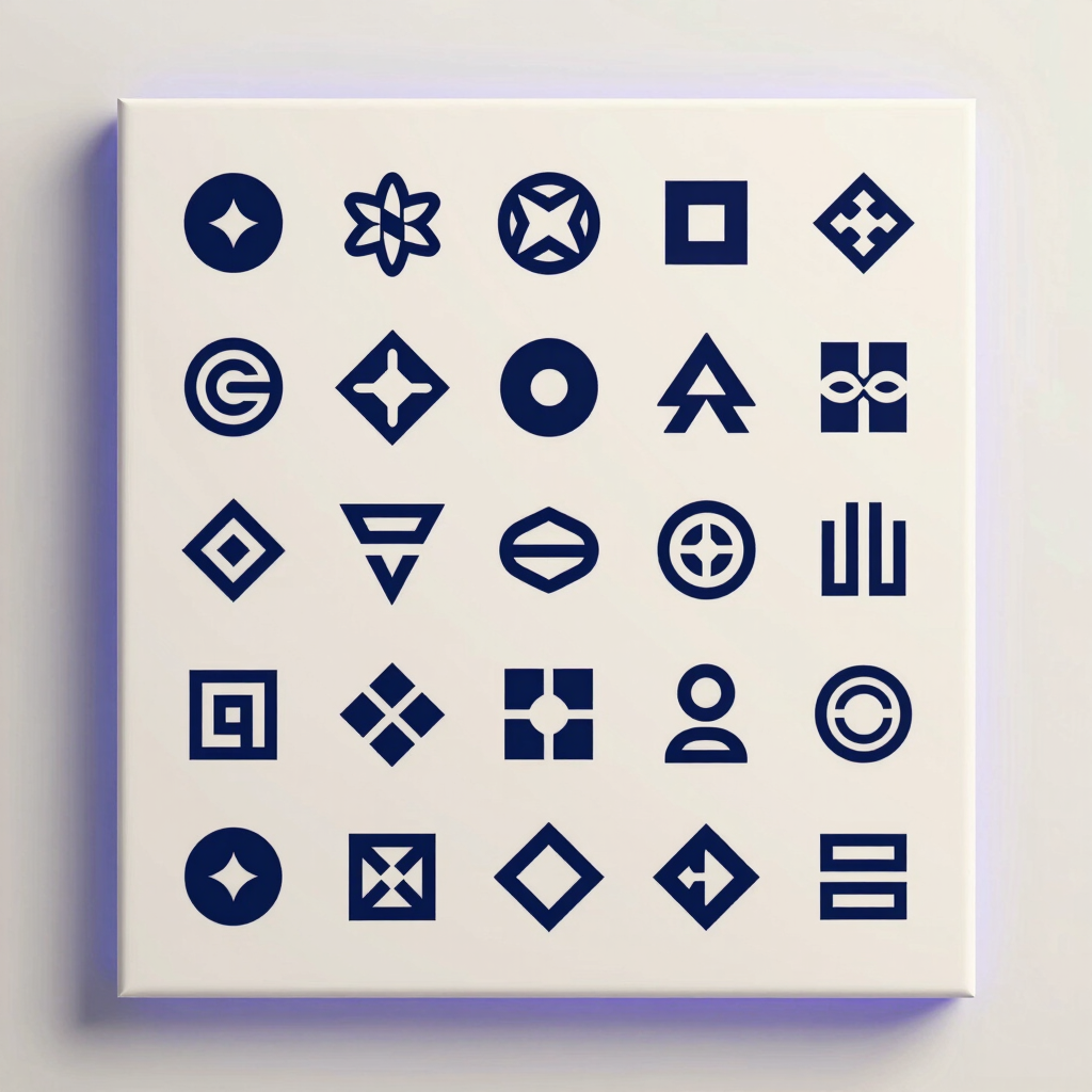 Minimalist Tech Logo Mark Collection