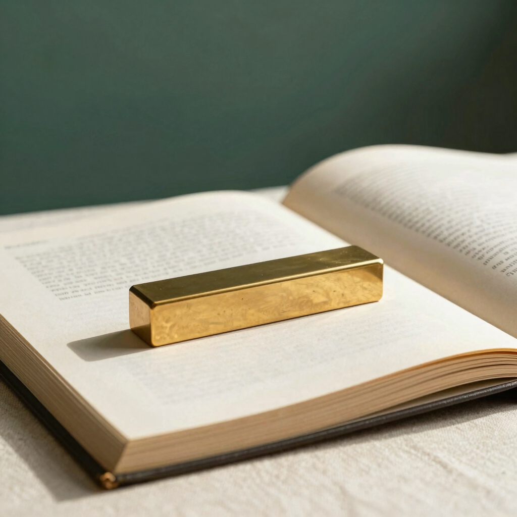 Solid Brass Archival Page Weight
