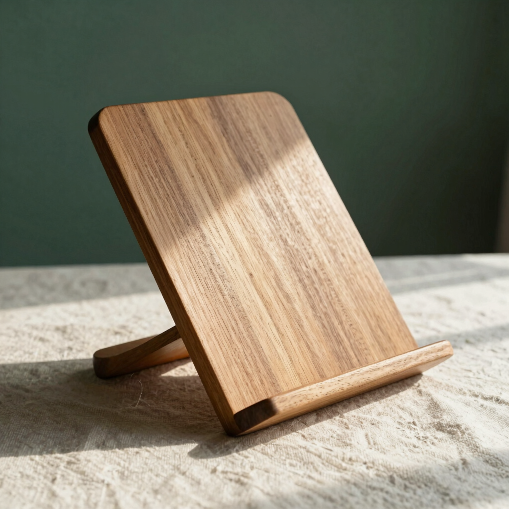 Oak Bookrest & Display Stand