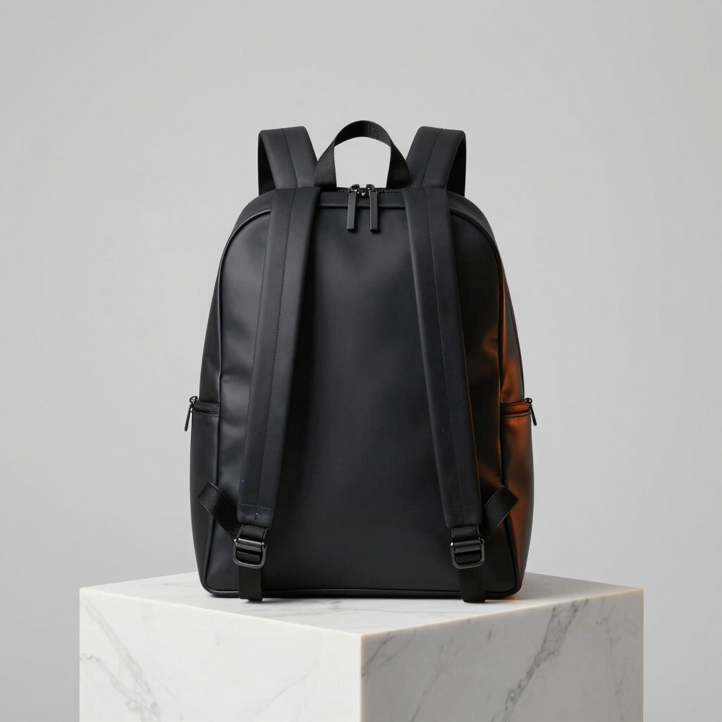 Apex Minimalist Leather Backpack