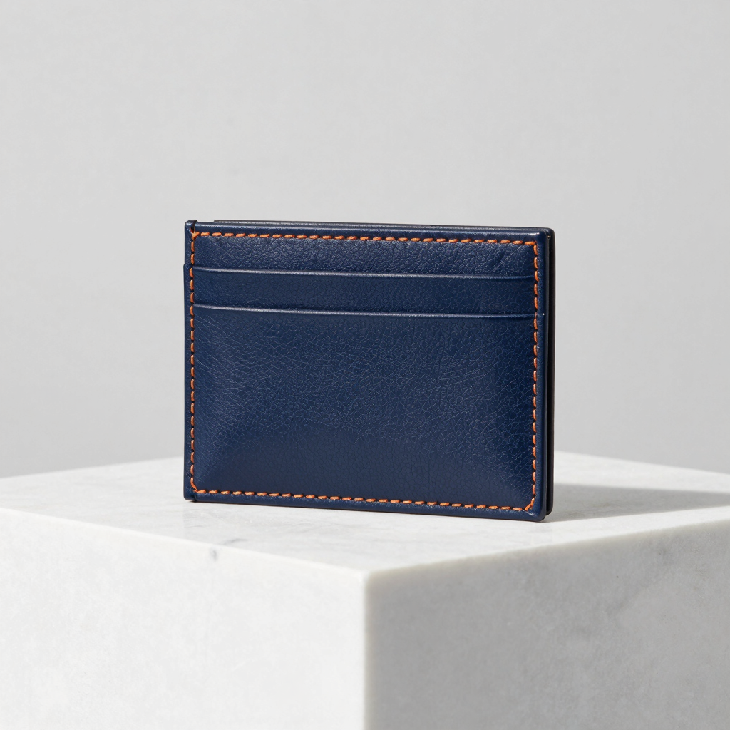 Orbit Magnetic Leather Card Wallet