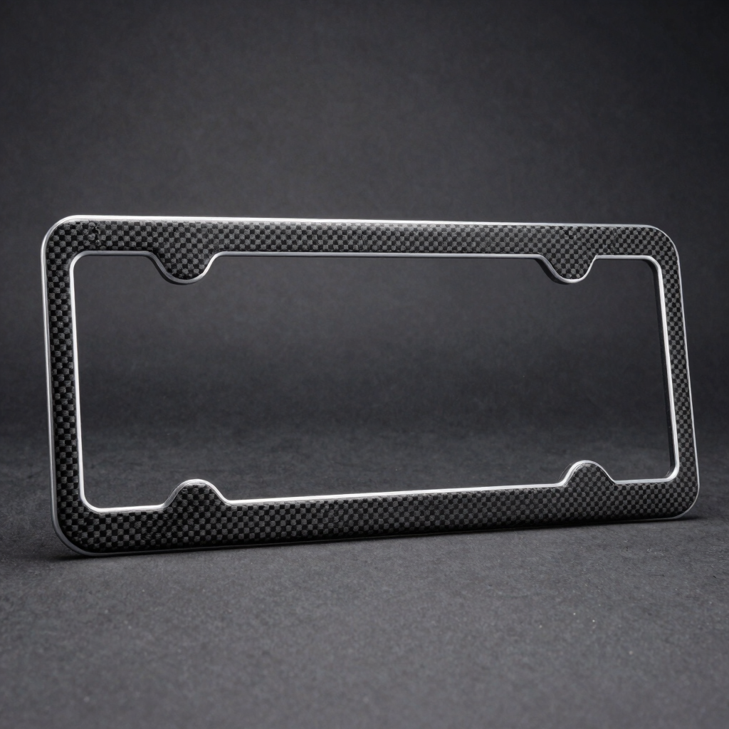 Monoblock Carbon License Frame