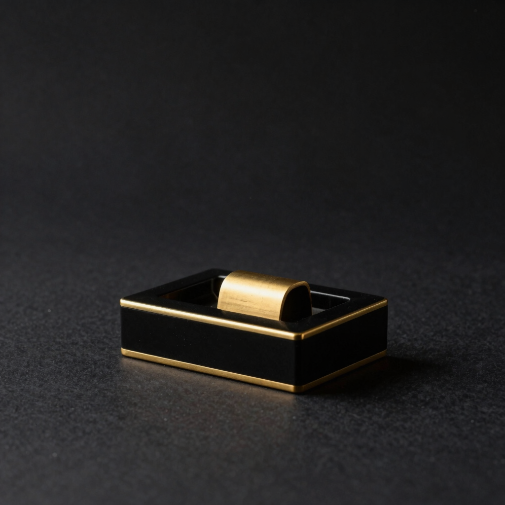 Equilibrium Brass and Obsidian Weight