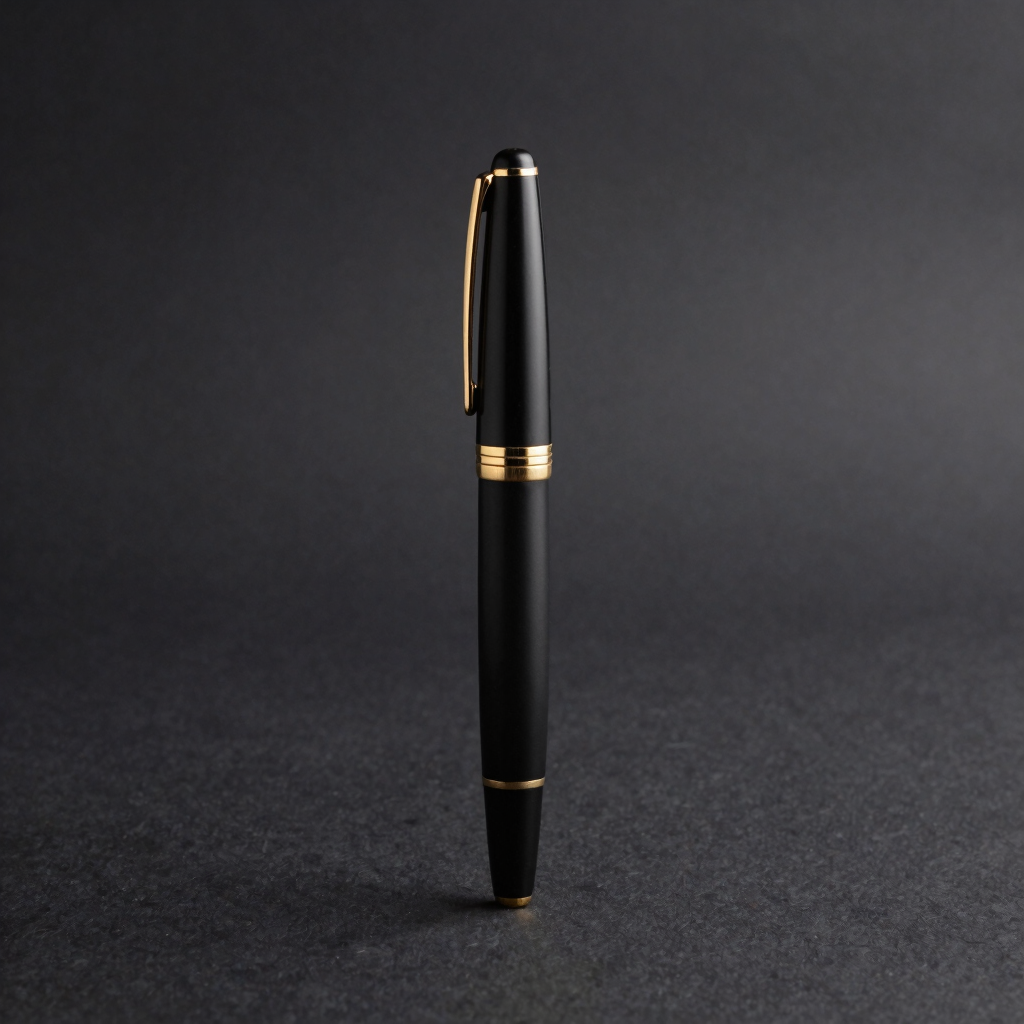 The Sovereign Gold-Fluted Fountain Pen
