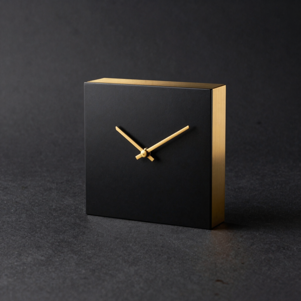 Aureum Geometric Desk Clock