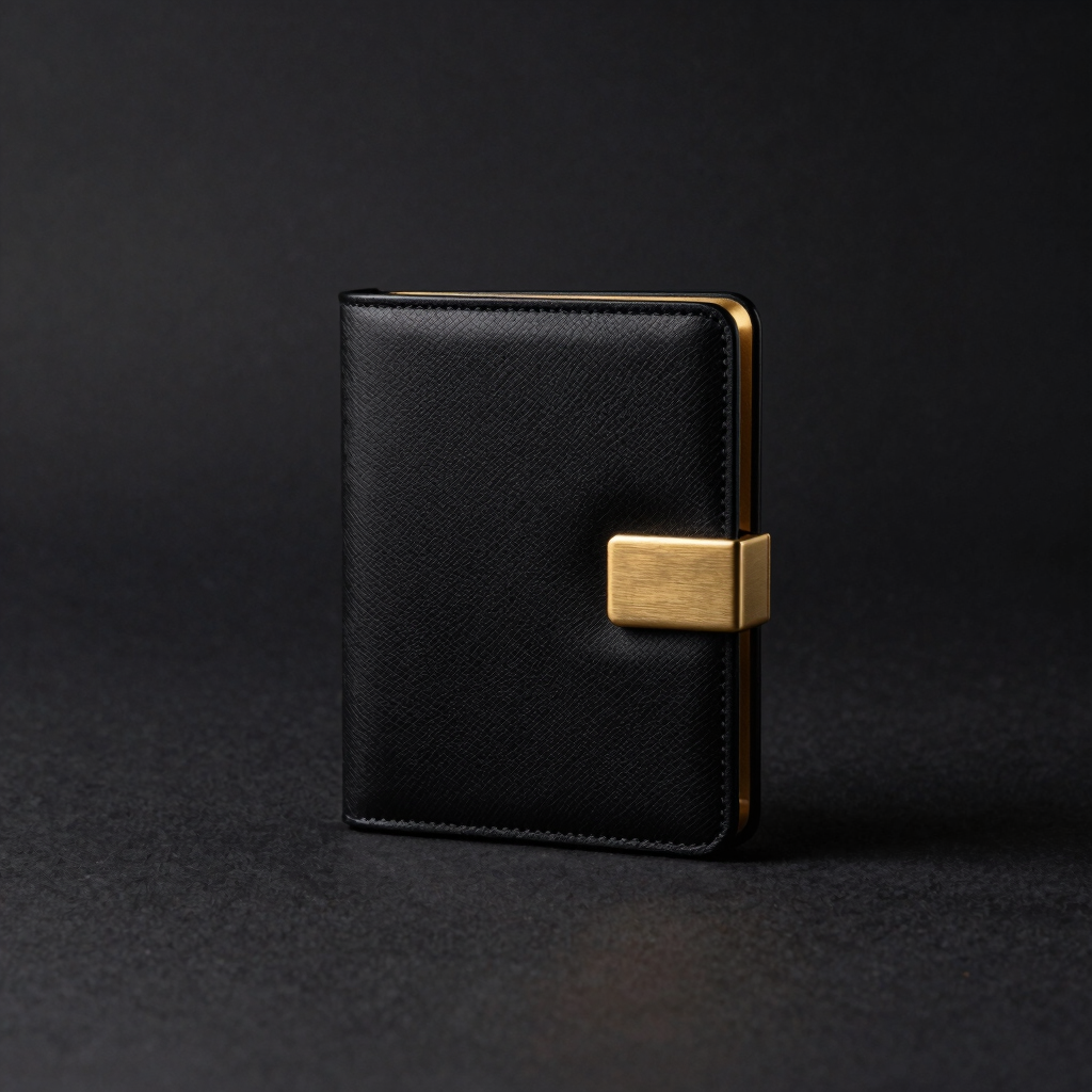Monolith Saffiano Leather Portfolio