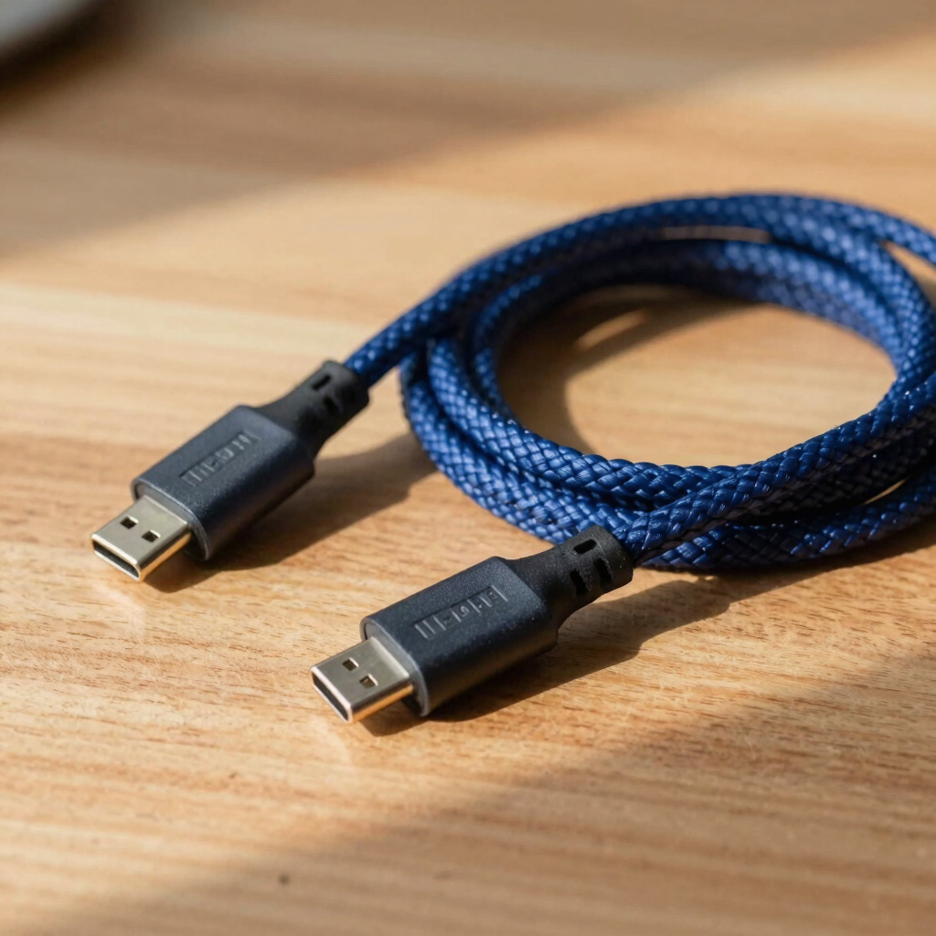 Cobalt Braided USB-C Cable