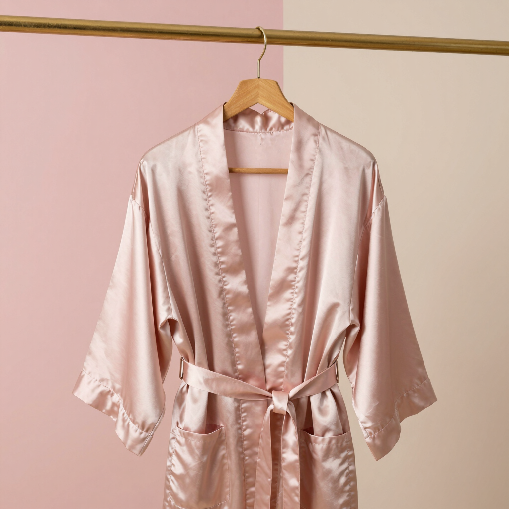 Robe Midi Cetim Elegance