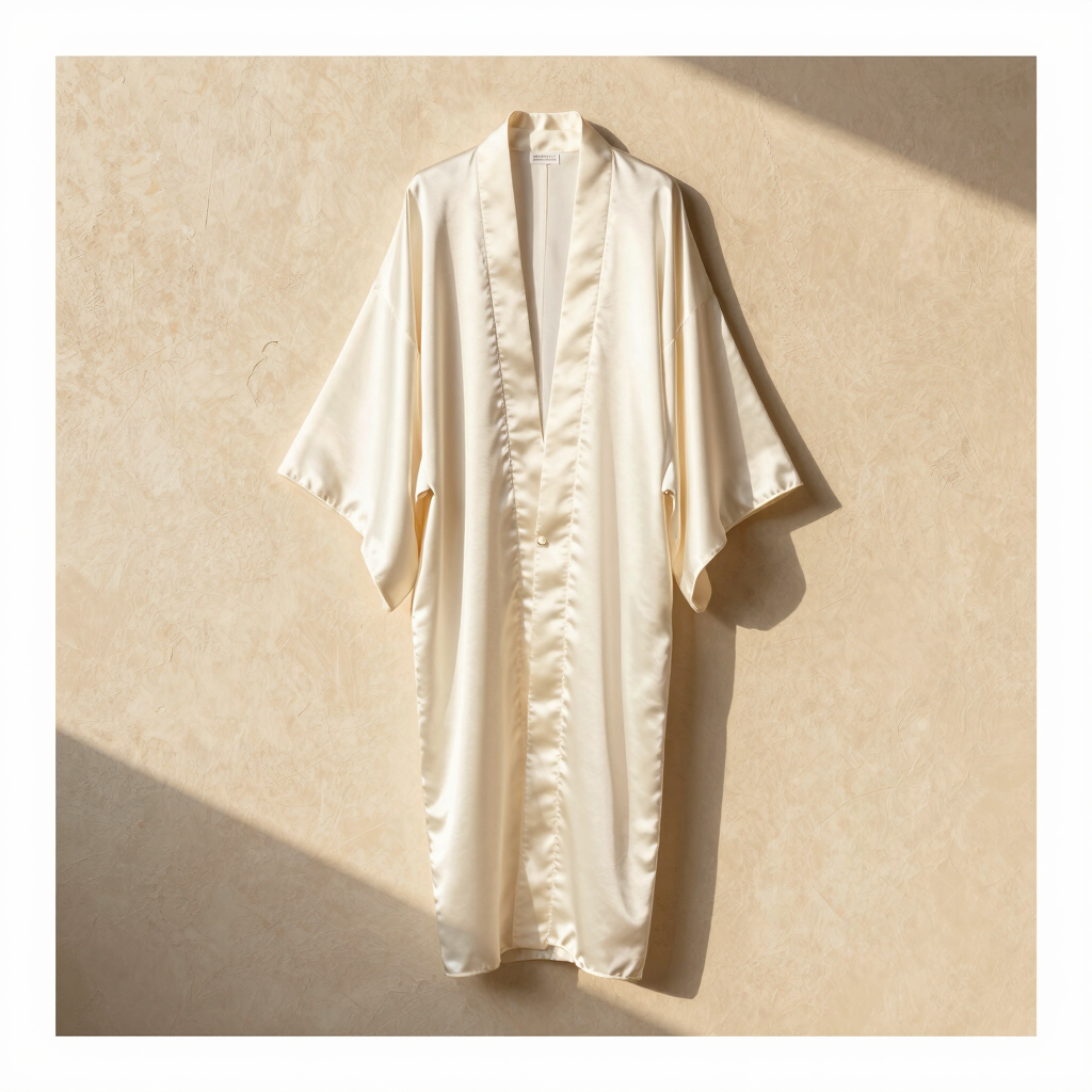 The Seraphina Silk Kimono Robe